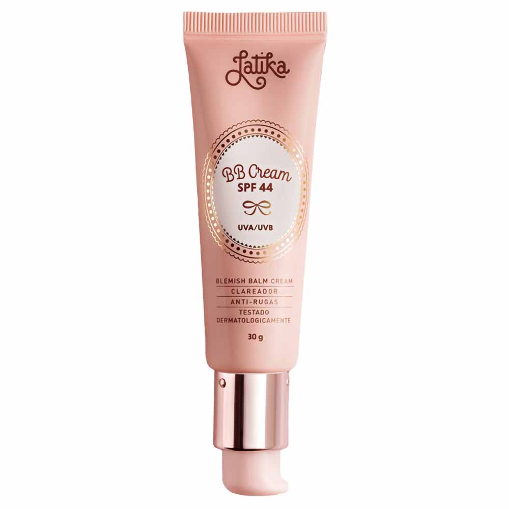 BB Cream Clareador SPF44 Latika 30g Bege Claro