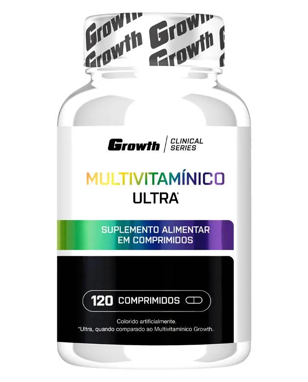 Multivitamínico Ultra 120 Comp - Growth Supplements