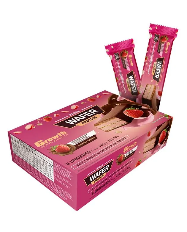 Barra Wafer Protein Display C/ 06 Un - Growth Supplements