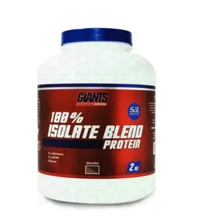 100% Isolate Blend Protein 2kg - Giants Nutrition