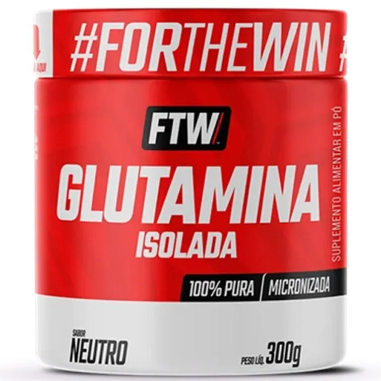 Glutamina Micronizada Isolada Fitoway 300g