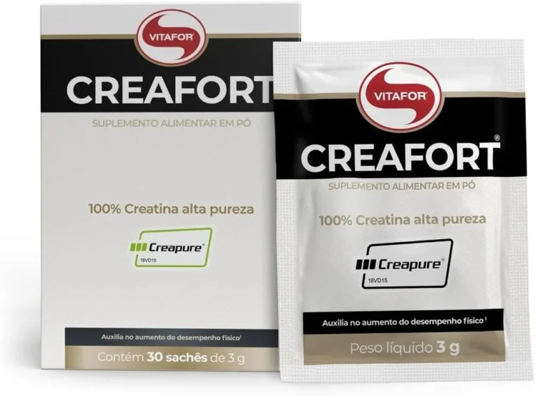 Vitafor Creafort Creatina Creapure 30 Sachês 3g - Sachês individuais