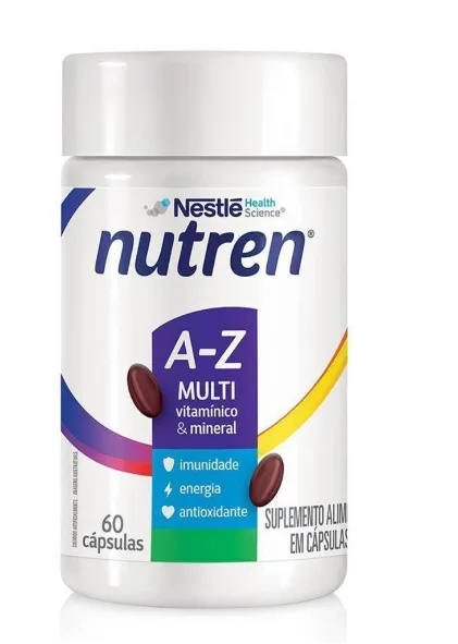 Nutren A-Z Multi Vitamínico e Mineral 60 Caps - Nestlé