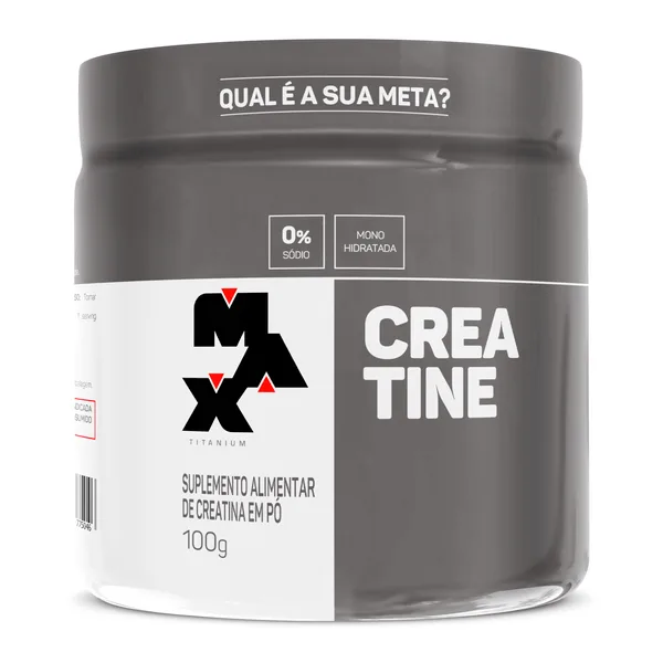 Creatina 100g - Max Titanium - Preço acessível