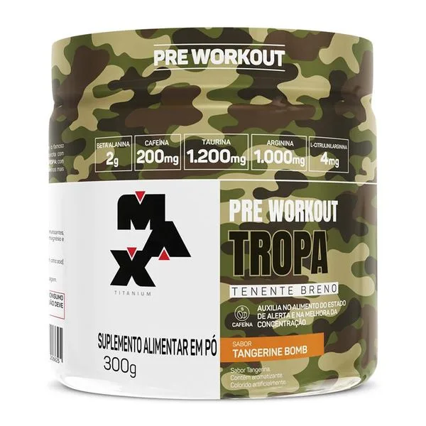 Tropa Tenente Breno 300g - Max Titanium