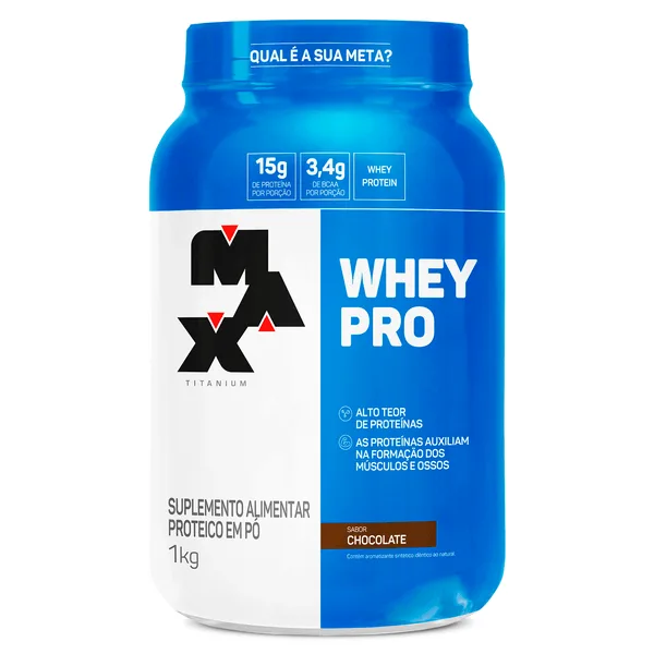 Whey Pro 1Kg - Max Titanium