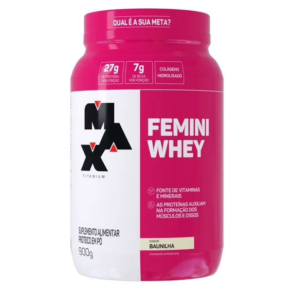 Femini Whey 900g - Max Titanium