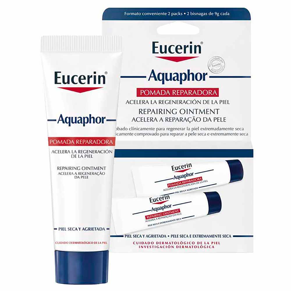 Eucerin Pomada Reparadora Intensiva Aquaphor DuoPack 2x10ml