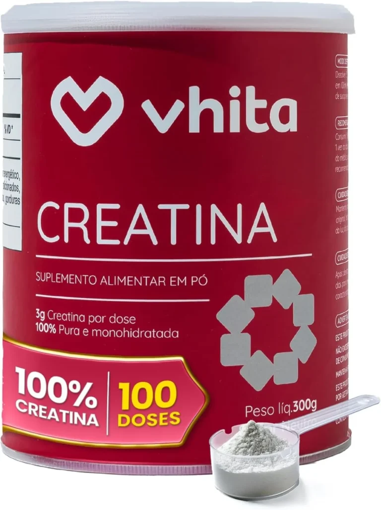Creatina 300g Pura Monohidratada Vhita - 100% pura