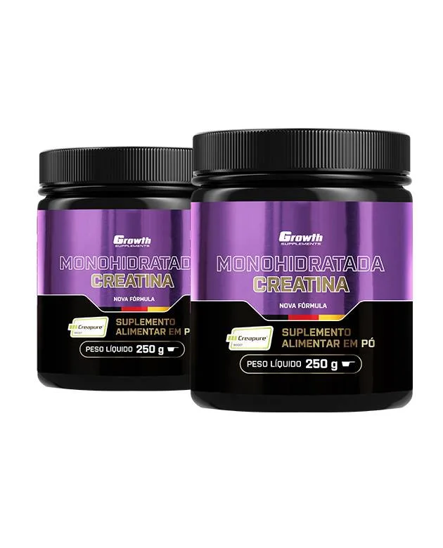Kit Creatina Creapure 500g - Growth Supplements