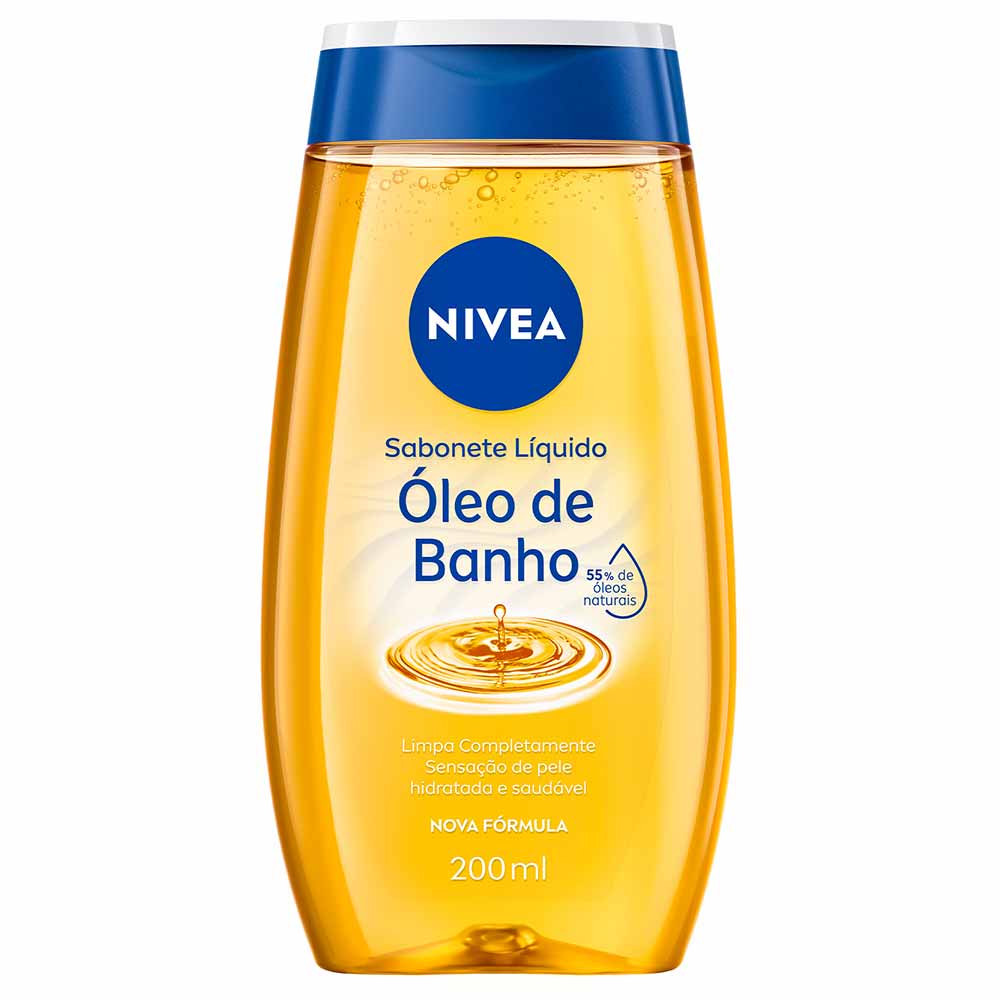 NIVEA Sabonete Líquido Óleo de Banho 200ml