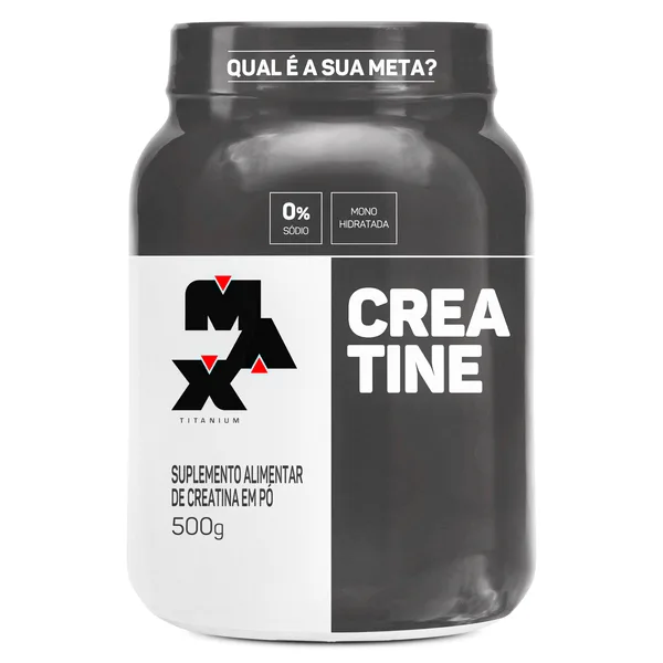 Creatina 500g - Max Titanium - 100% pura