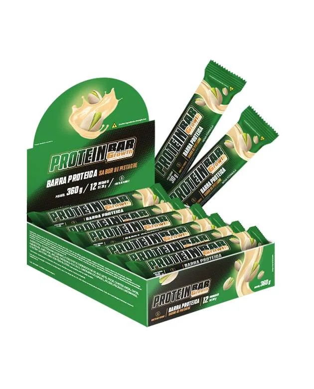 Protein Bar 30g Display C/ 12 Un - Growth Supplements