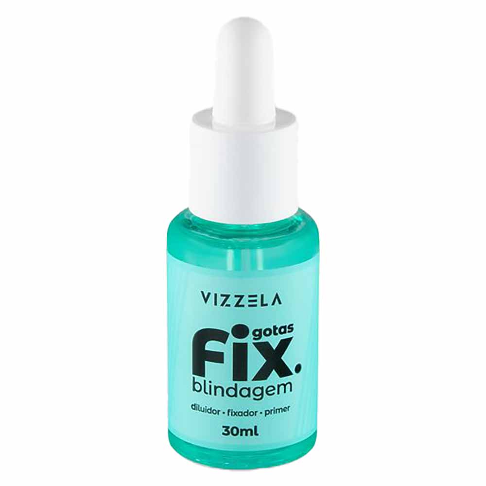 Fluido Vizzela Gotas Fix Blindagem 30ml