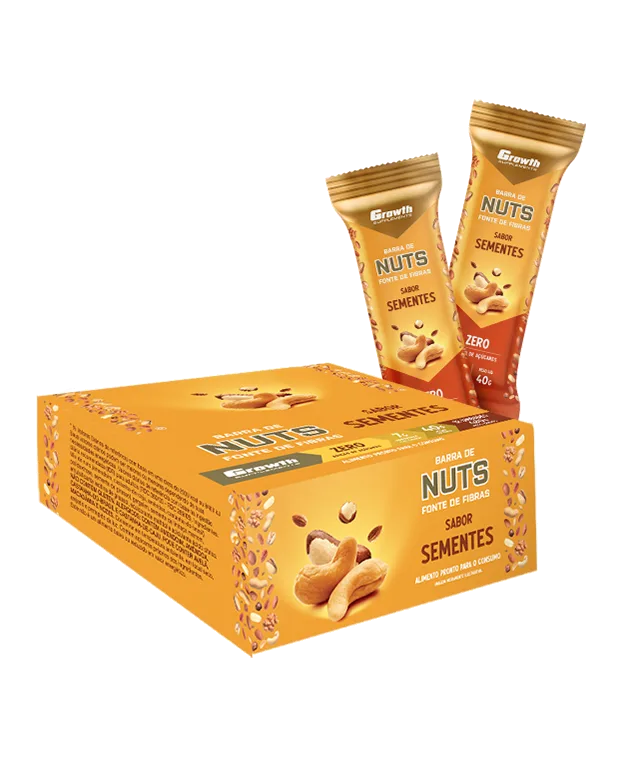 Barra de Nuts Display C/ 12 Un - Growth Supplements