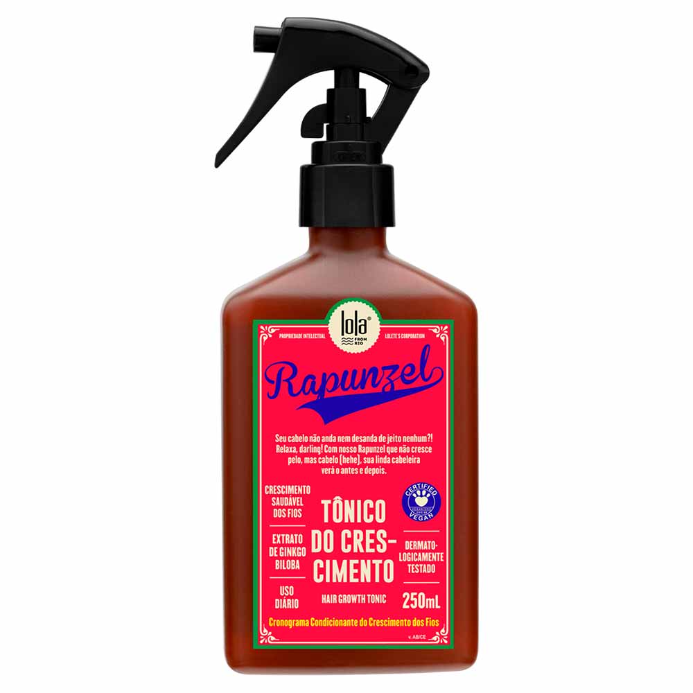 Tônico do Crescimento Lola Cosmetics Rapunzel 250ml