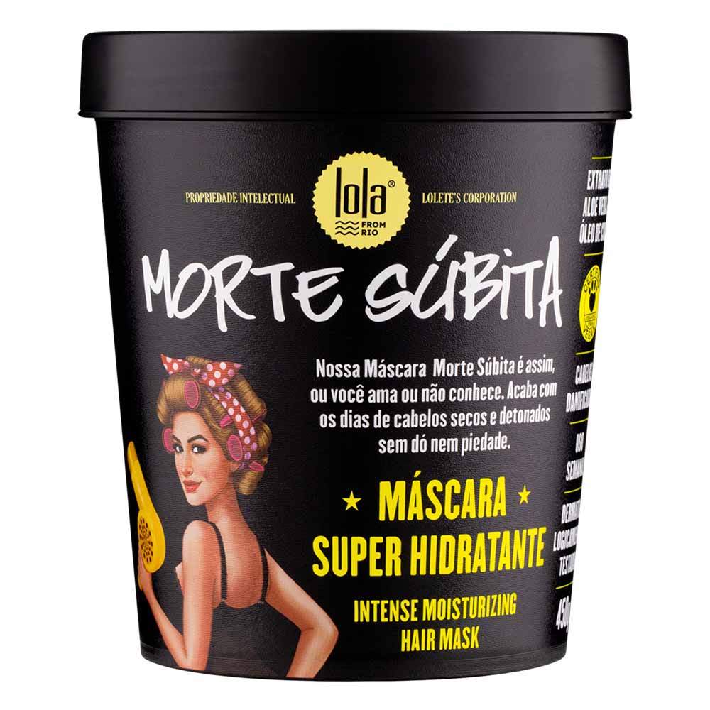 Máscara de Tratamento Lola Cosmetics Morte Súbita 450g