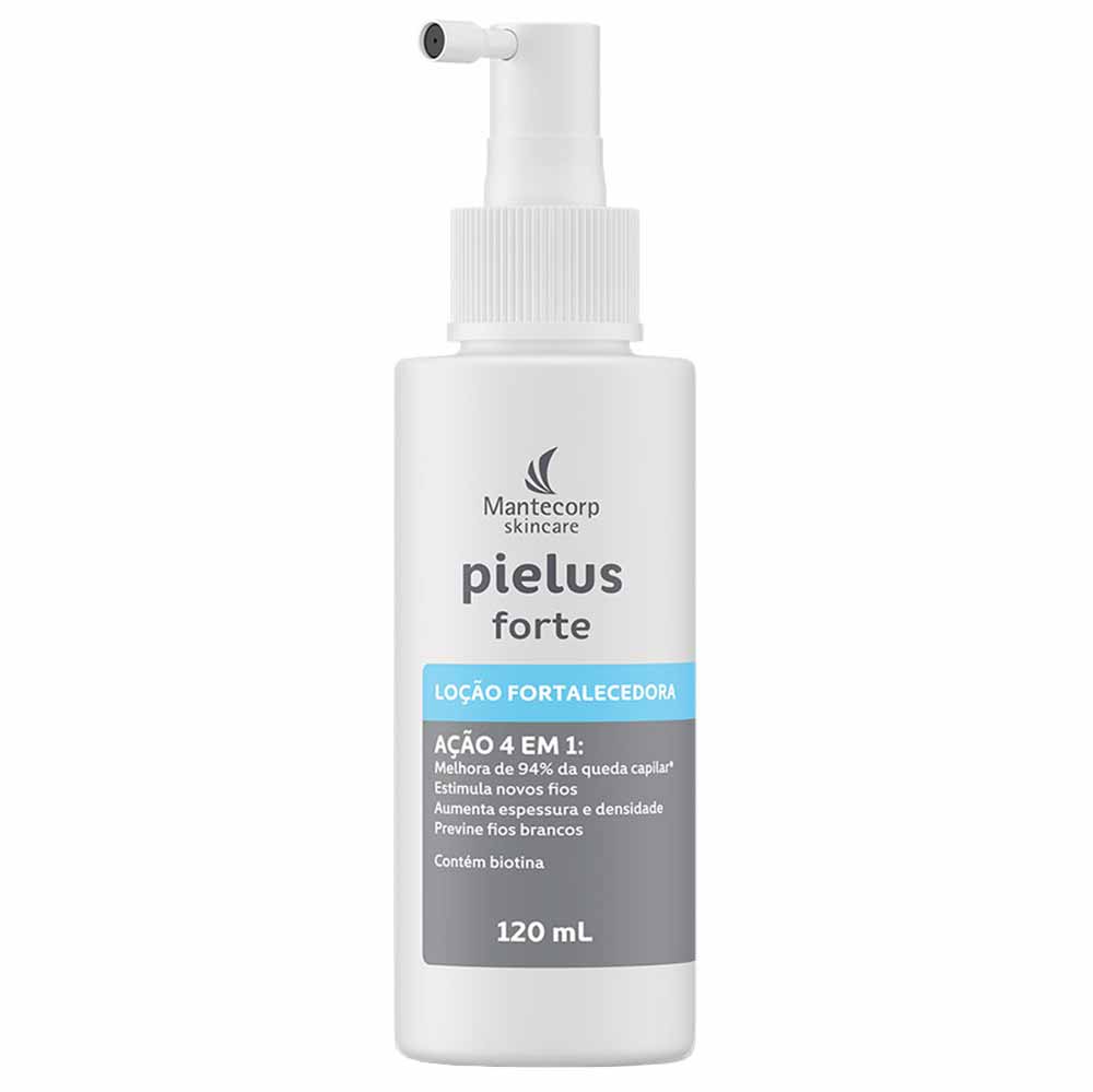 Loção Fortalecedora Mantecorp Skincare Antiqueda Pielus Forte 120ml